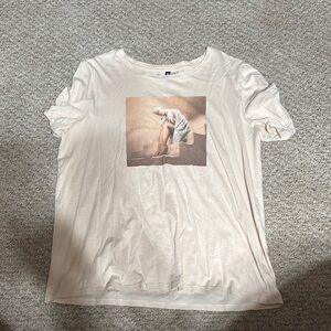 Women's Cream Graphic Tee
